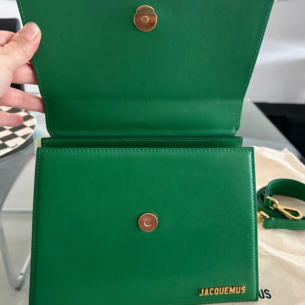 Jacquemus Vibrant Green Le Grand Chiquito bag - Picture 3 of 4